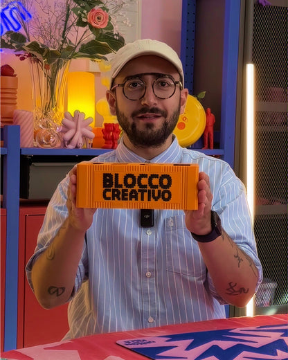 BLOCCO CREATIVO - letteralmente un blocco potenzialmente creativo