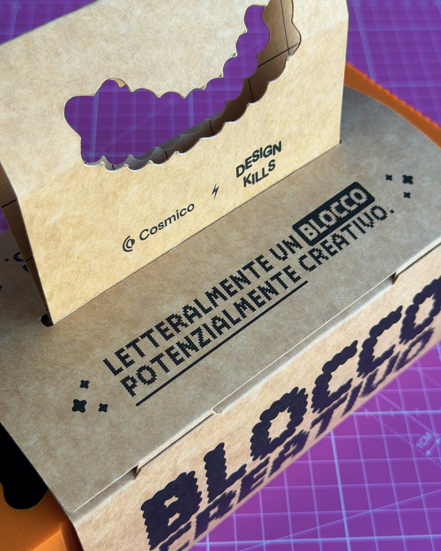BLOCCO CREATIVO - letteralmente un blocco potenzialmente creativo