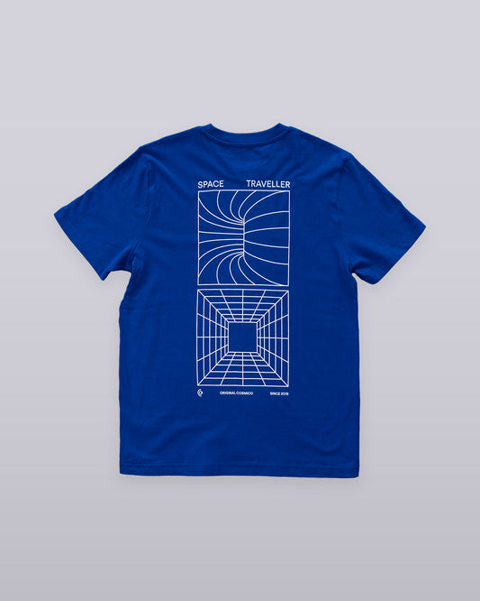T-Shirt | SPACE TRAVELLER (blue & white)