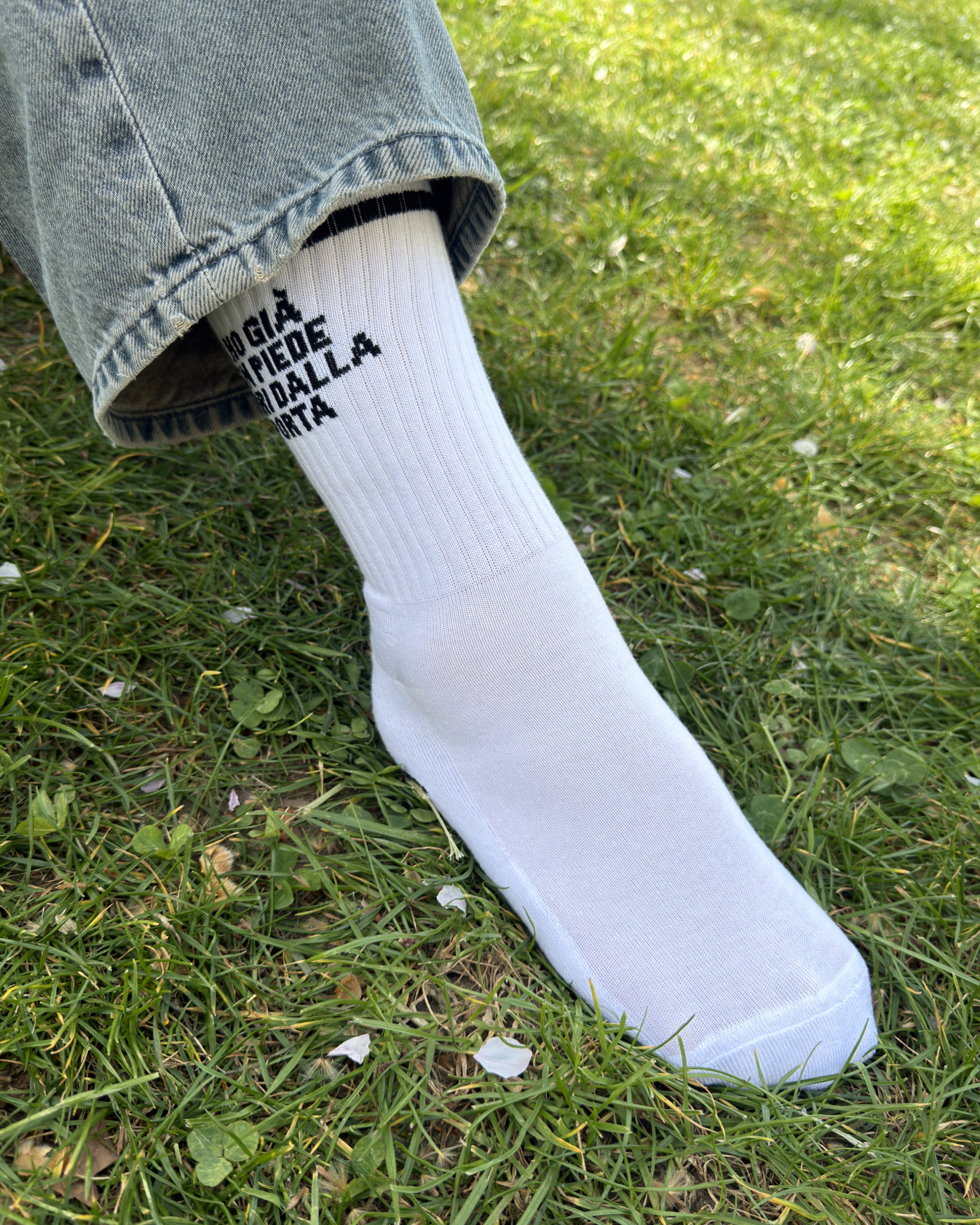calzini I HO GIÀ UN PIEDE FUORI...