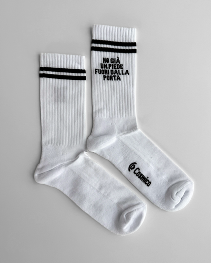 calzini I HO GIÀ UN PIEDE FUORI...