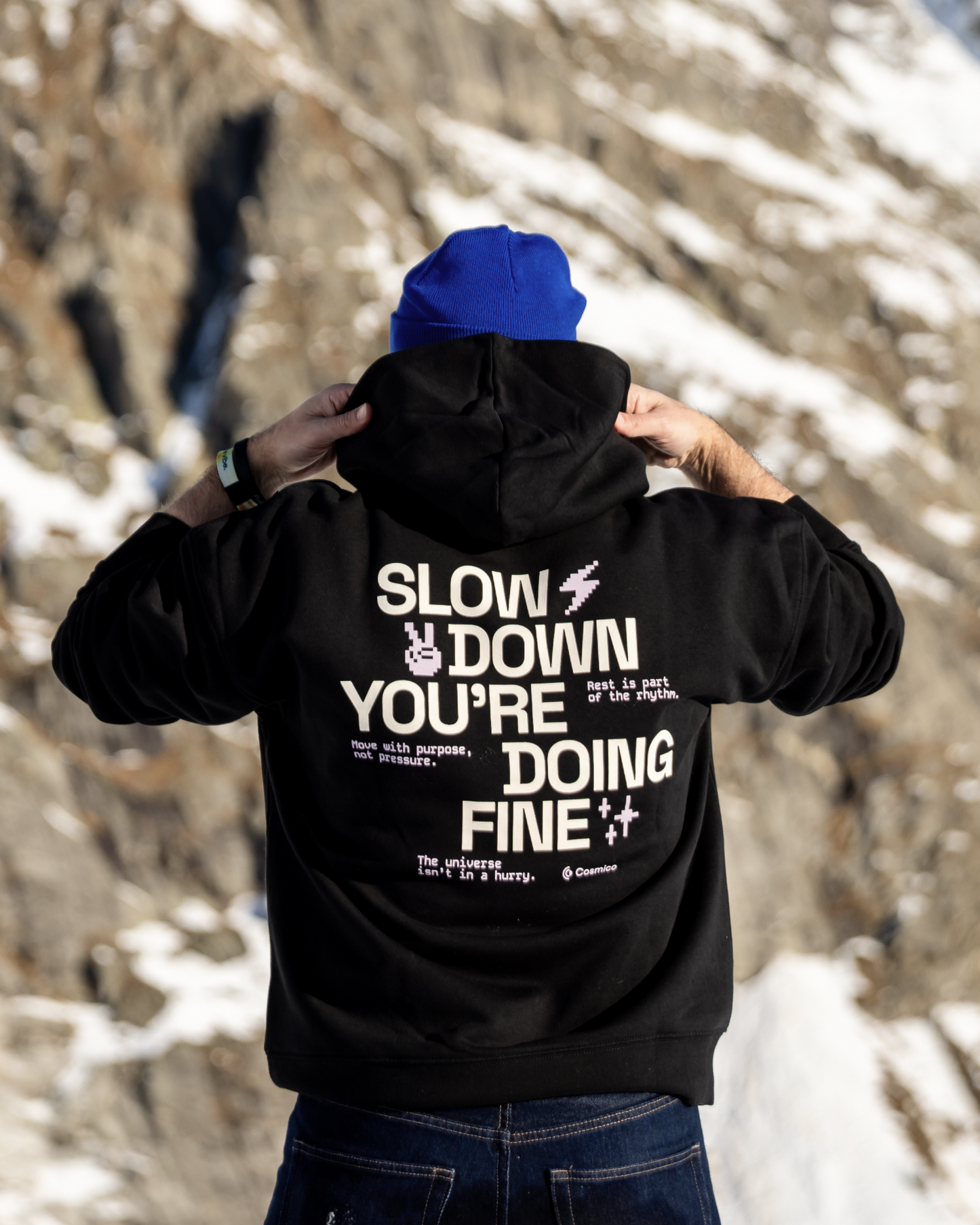 felpa I SLOW DOWN...