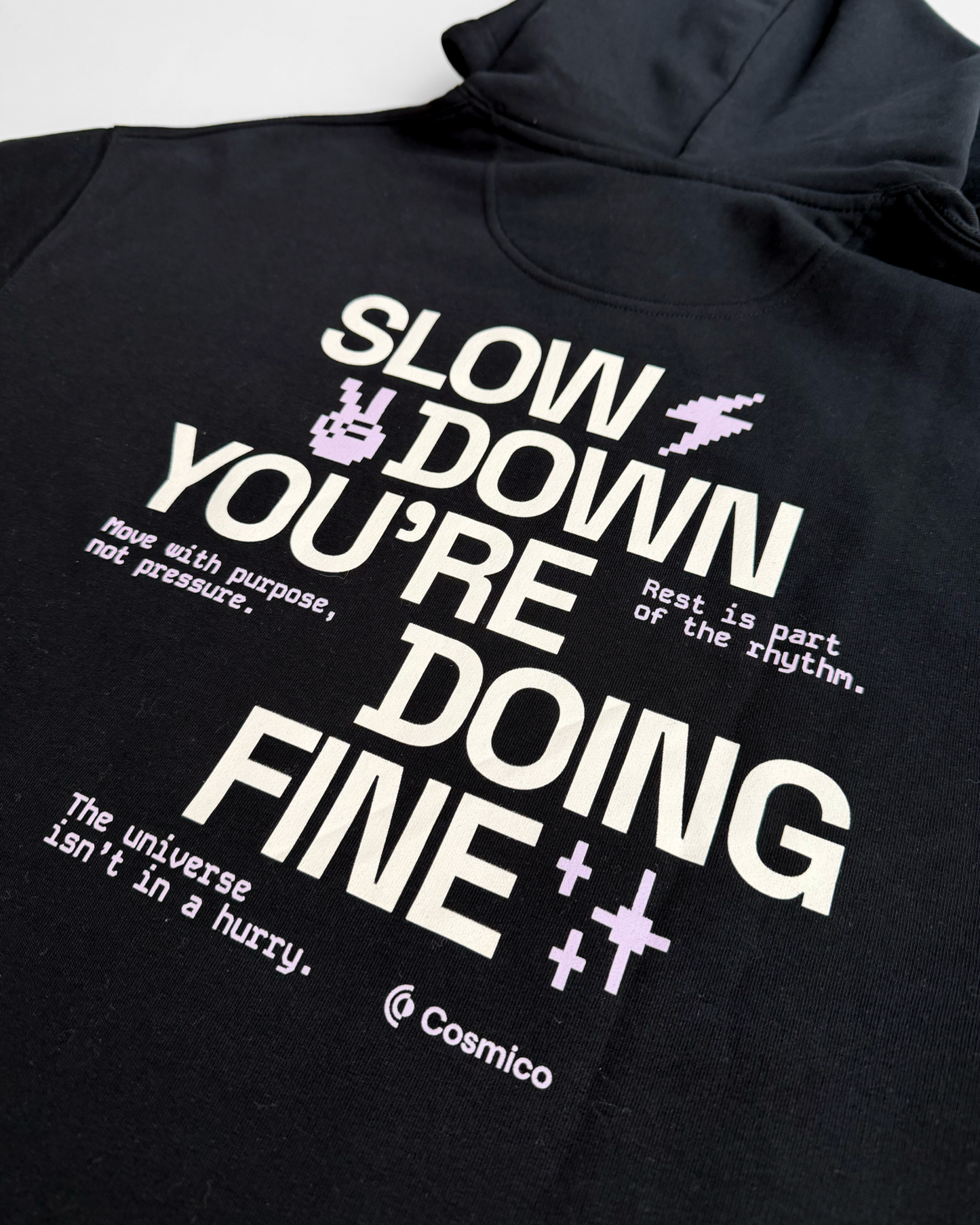 felpa I SLOW DOWN...