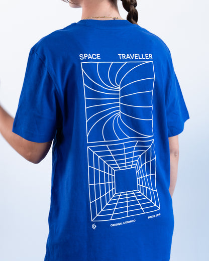 T-Shirt | SPACE TRAVELLER (blue & white)