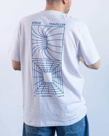 T-Shirt | SPACE TRAVELLER (blue & white)