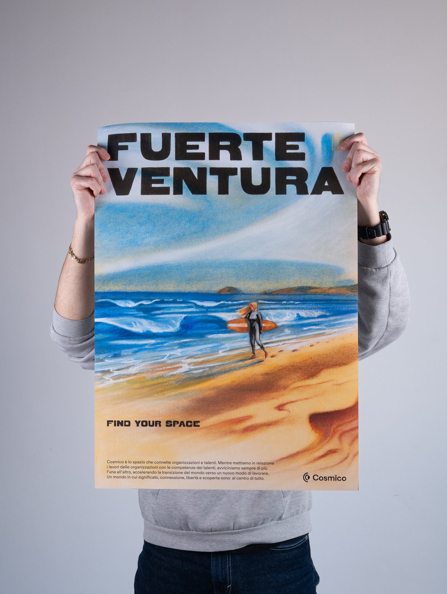 POSTER FUERTE #2 | poster by Elia Carollo