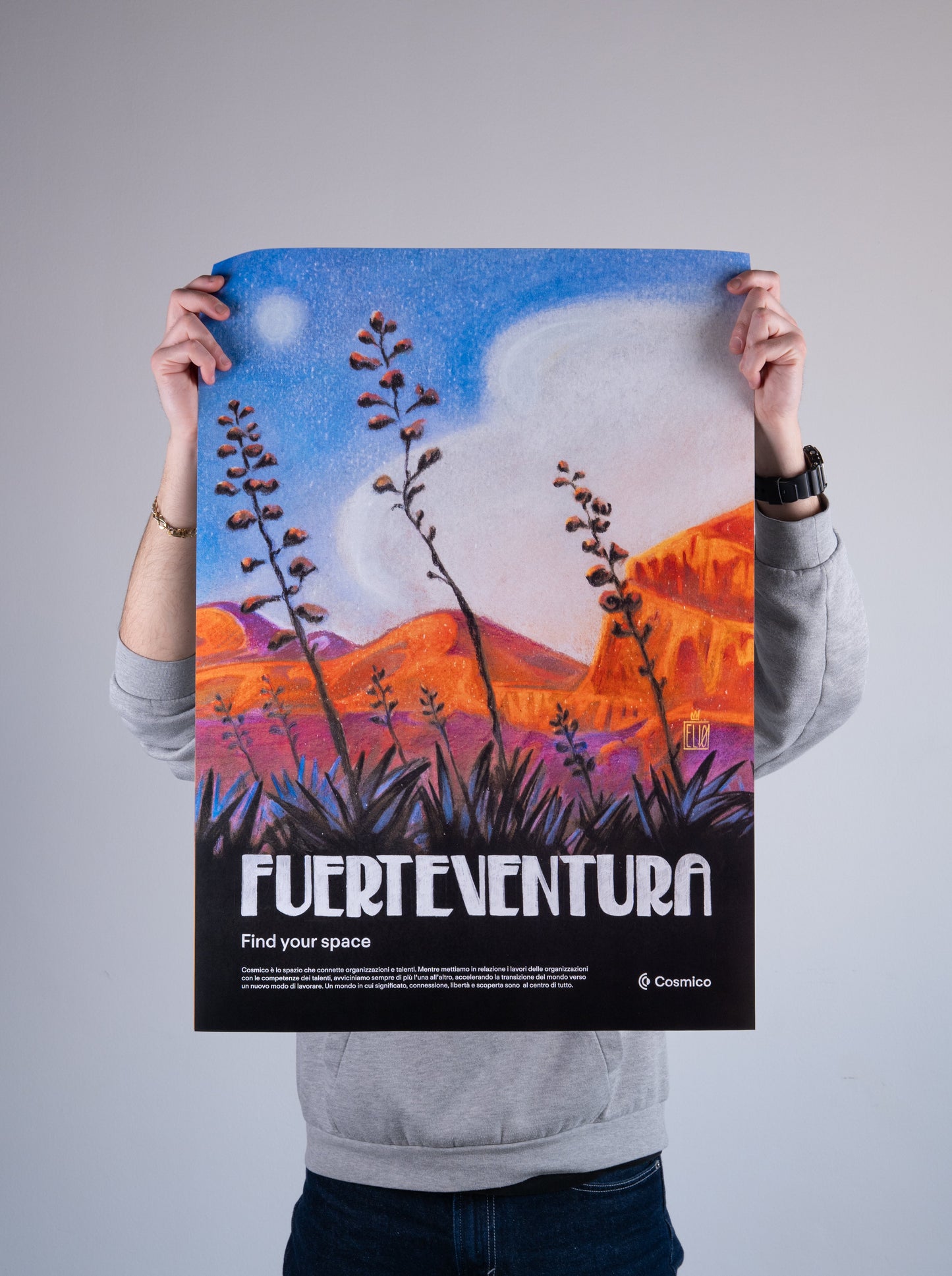 POSTER FUERTE #1 | poster by Elia Carollo
