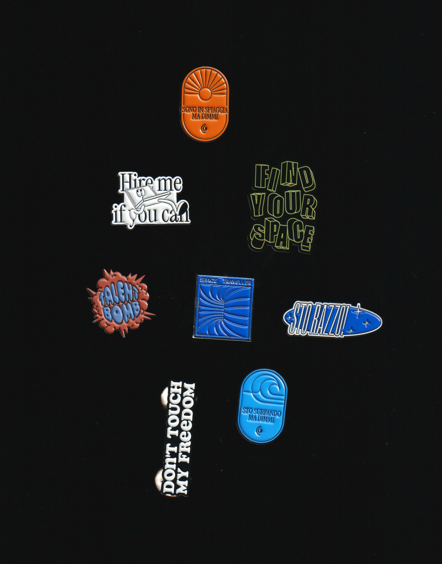 "SPILLATI QUESTO!" | 5 spillette cosmiche